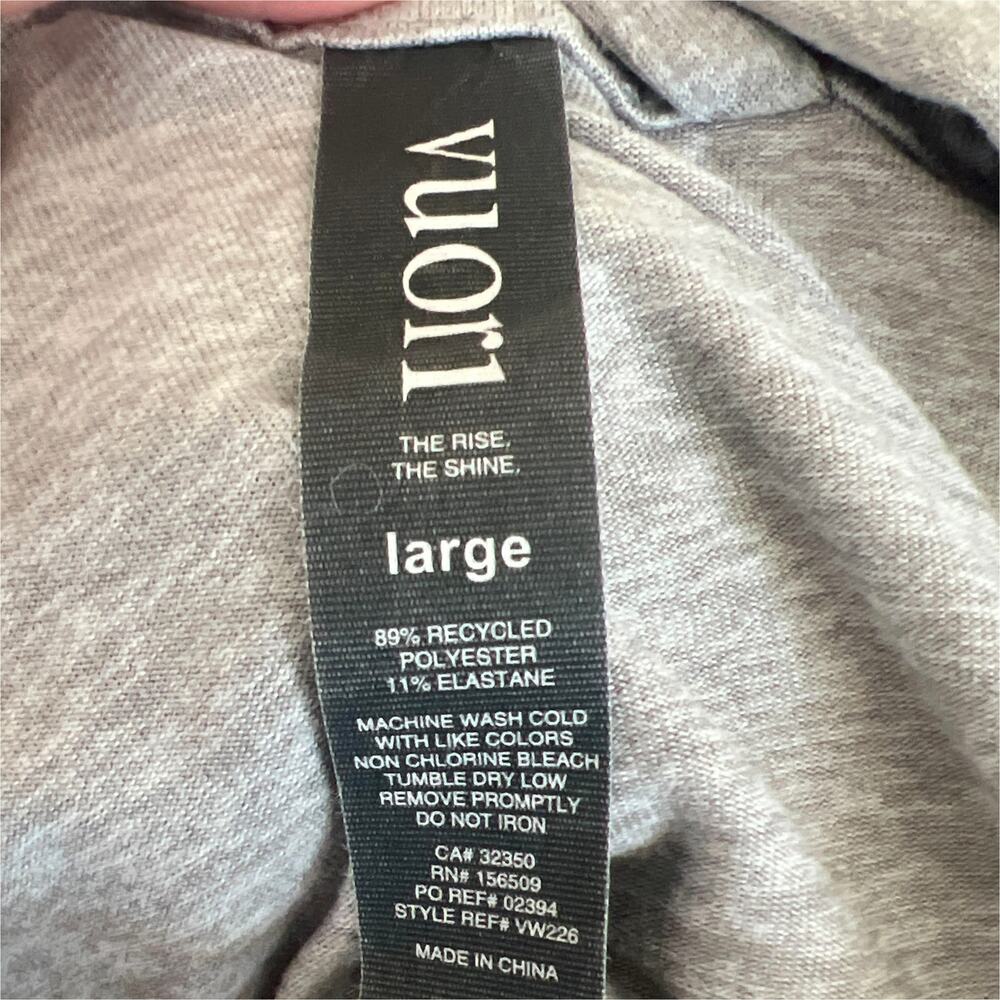 Vuori Halo Essential Hoodie Sweatshirt Pale Heather Camo Women's Large - Picture 6 of 7
